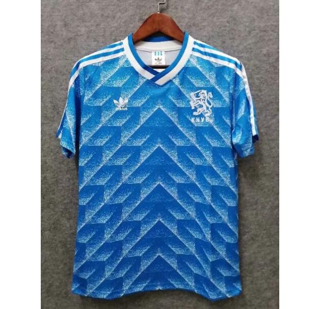 1990 Netherlands Retro Away Kit Soccer Jersey